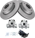 TRQ Rear Brake Pad & Rotor Kit for 2000 BMW 323Ci & 328i