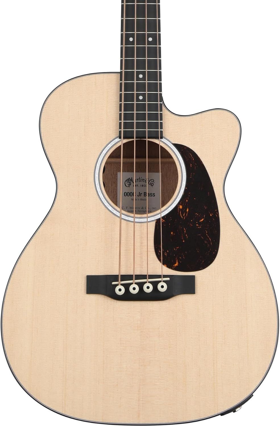 MARTIN 000CJR-10E Bass Guitar - Rich Satin Finish