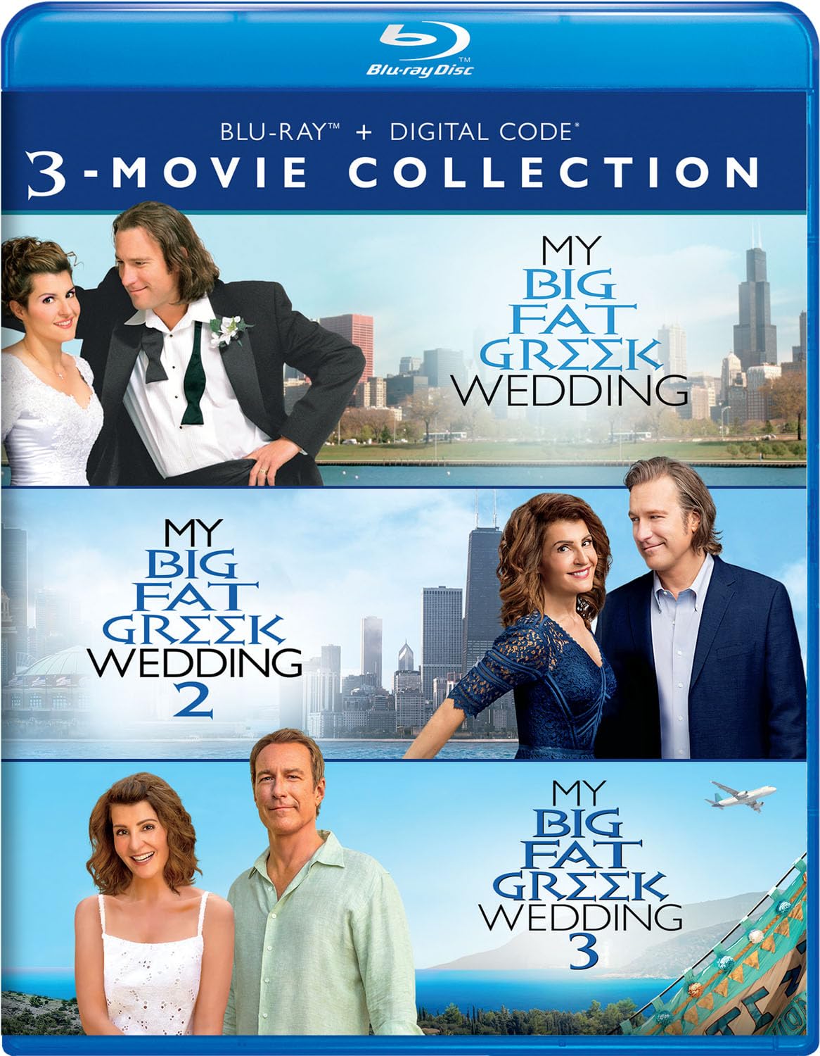My Big Fat Greek Wedding 3-Movie Collection on Blu-ray + Digital