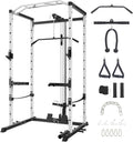 Review STMHOM Power Cage: 1600lbs Capacity & Cable Pulley System