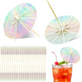 Fluorescent Drink Umbrella Picks - Party Decoration Must-Have!