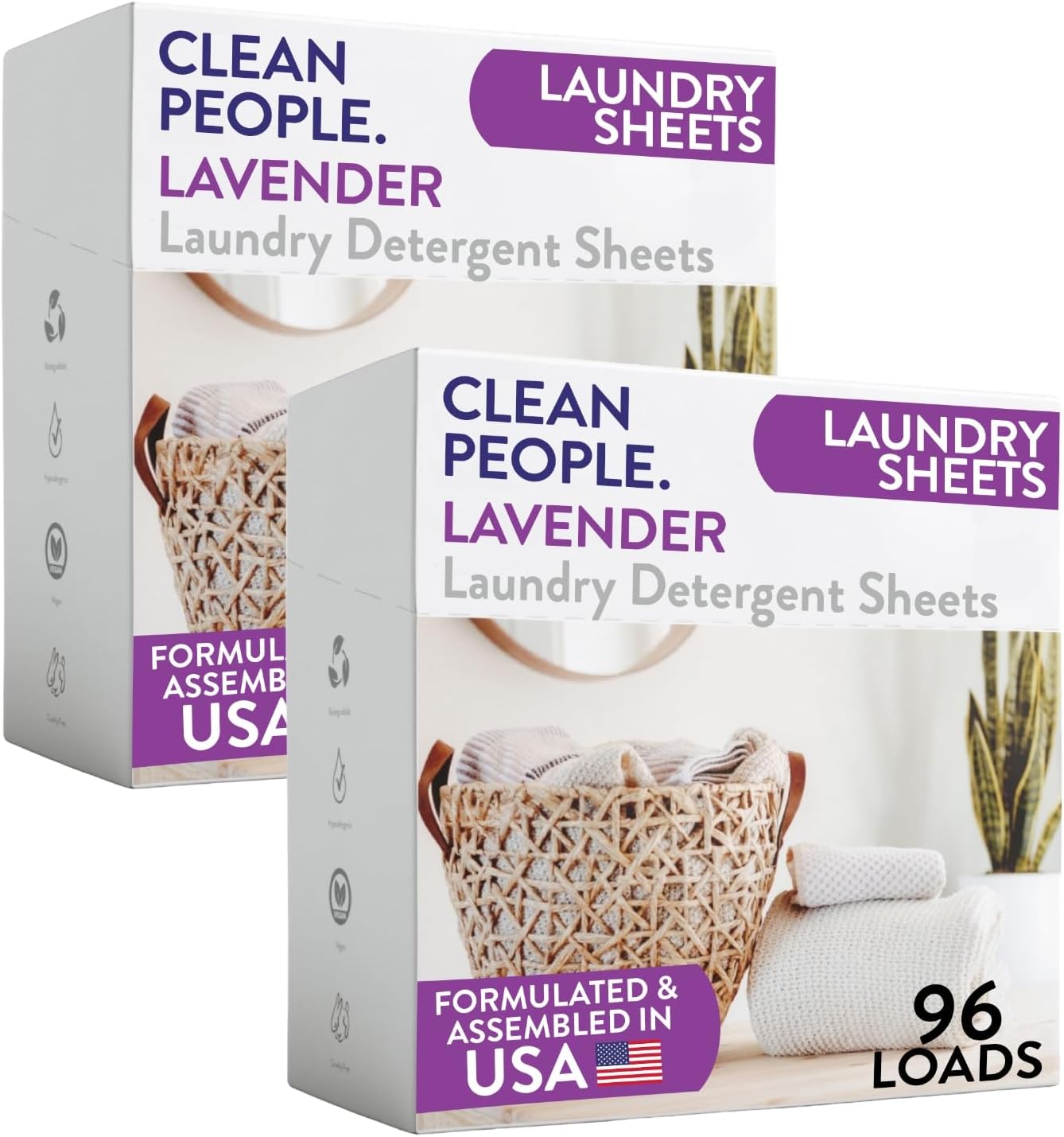 Clean People Laundry Detergent Sheets - Eco-Friendly & Effective