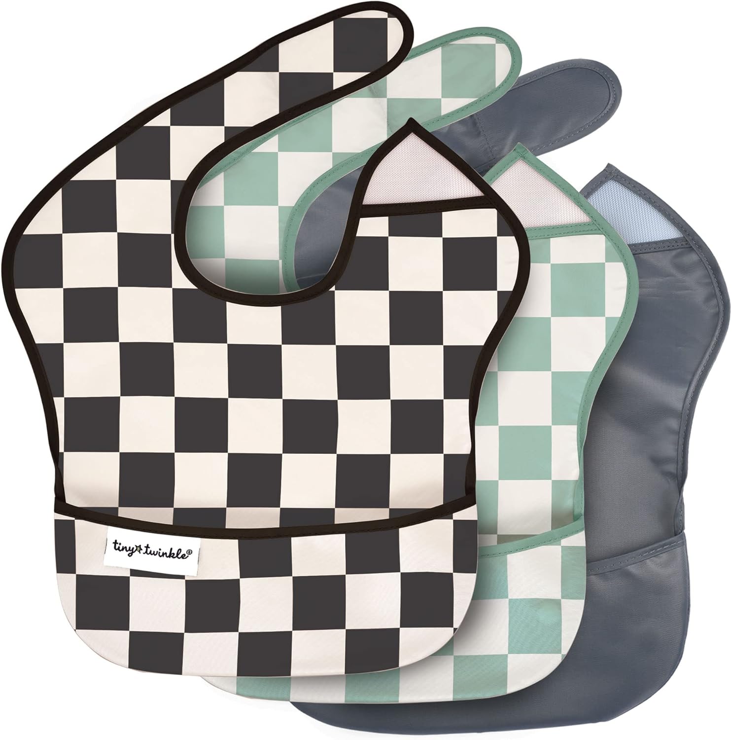 Waterproof Baby Bibs by Tiny Twinkle
