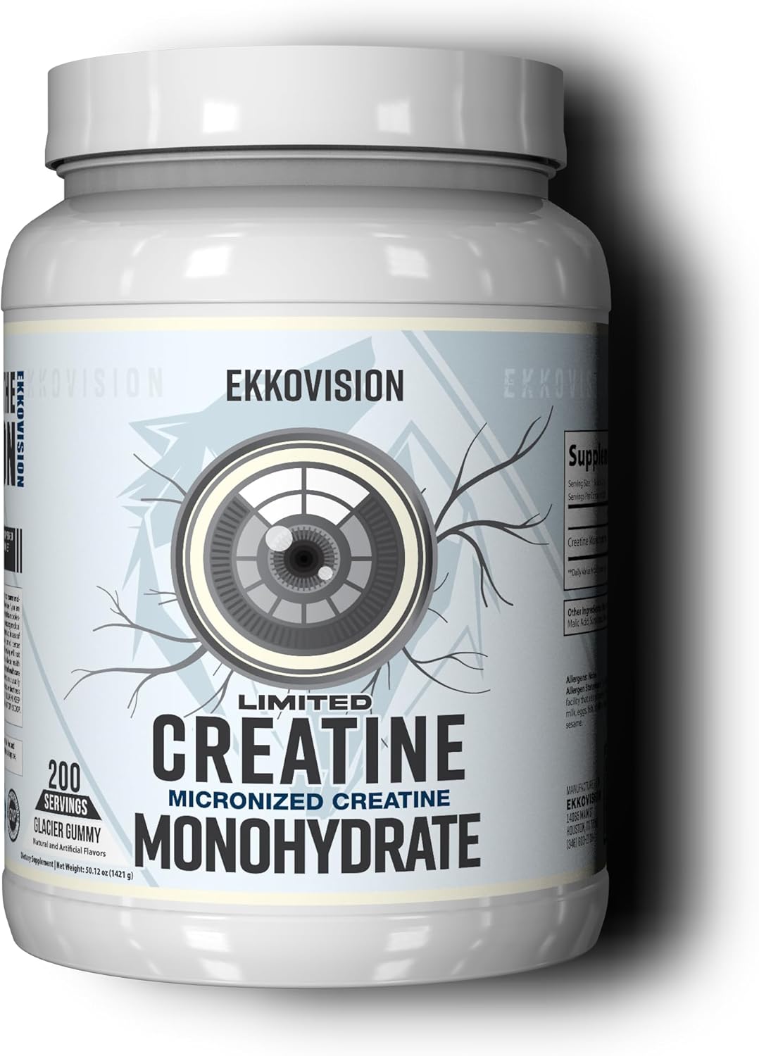 Ekkovision Creatine Monohydrate Powder for Energy Support
