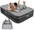 EZ INFLATE Air Mattress with Built In Pump - Fast Inflate Full Size