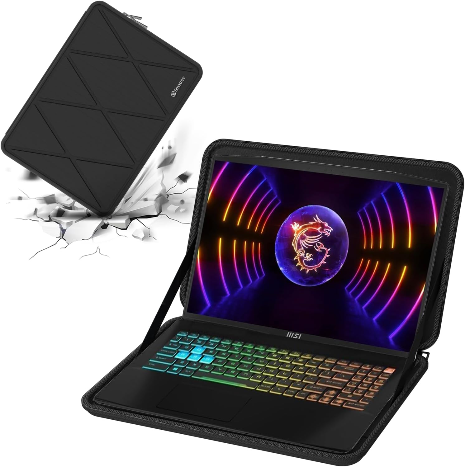 Smatree Hard EVA Protective Case for 16inch MSI Gaming Laptops