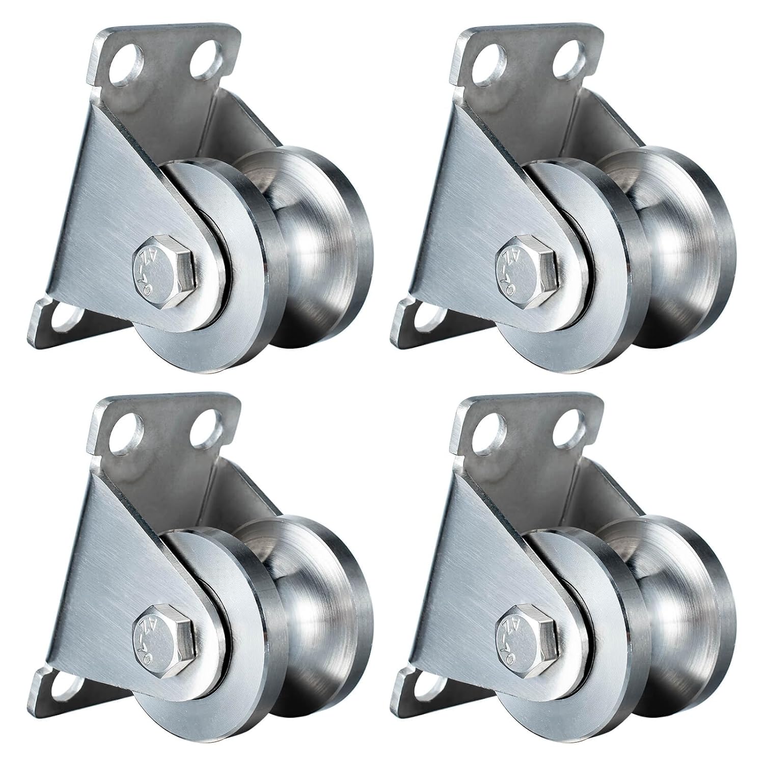 Stainless Steel Cable Pulley Wheel Wall Mount for Sliding Gates