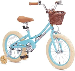 ACEGER Girls Bike with Basket for Kids Ages 3-13 Years