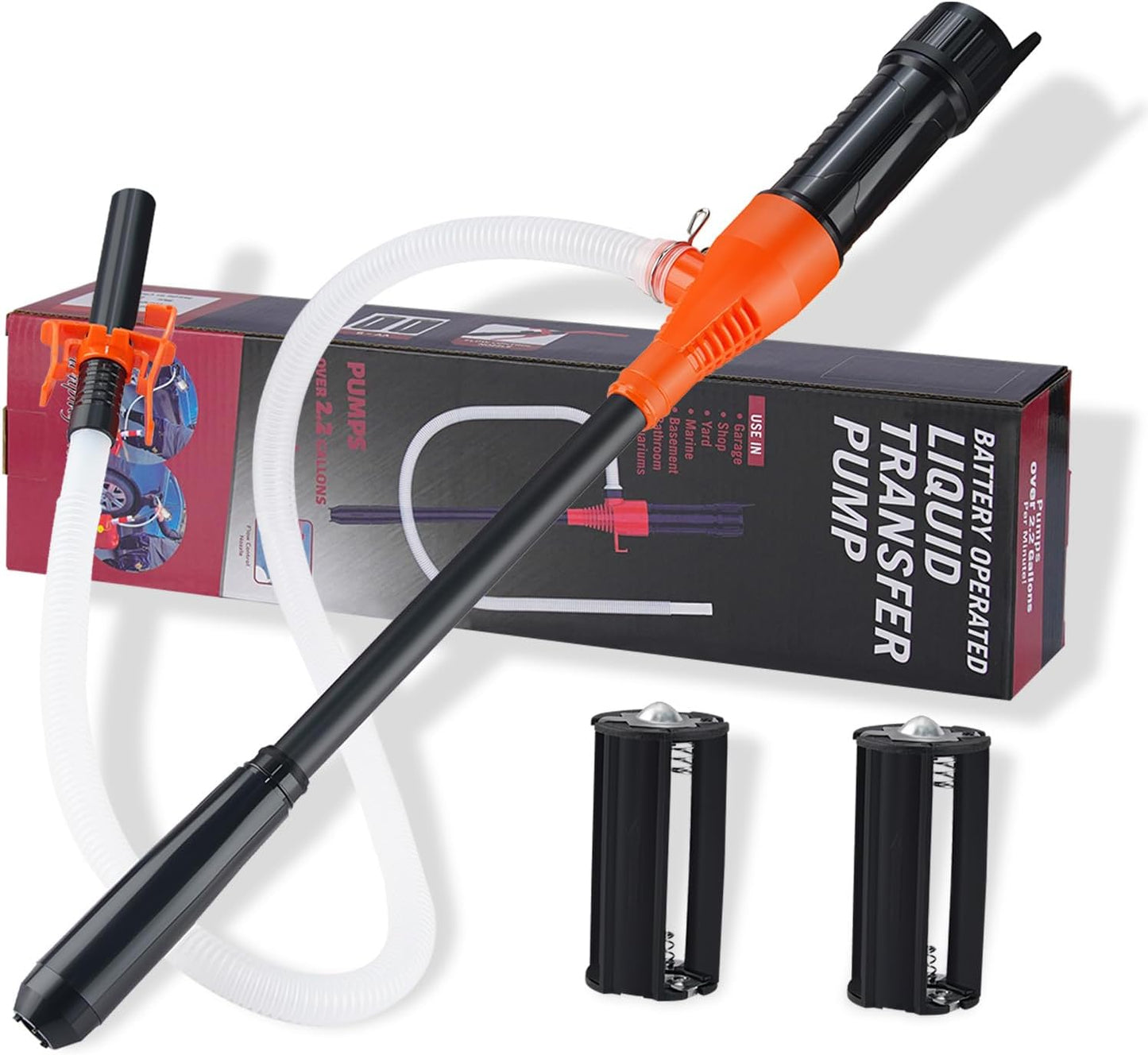 Portable Battery Operated Siphon Pump - Efficient Liquid Transfer