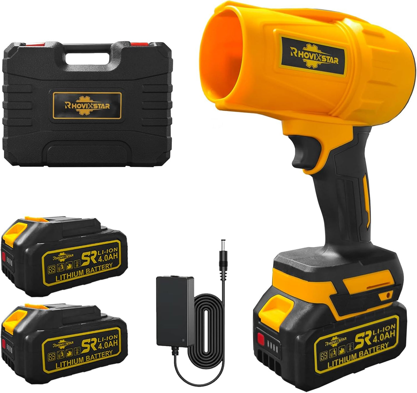 Cordless Leaf Blower with Battery and Charger for Yard Care