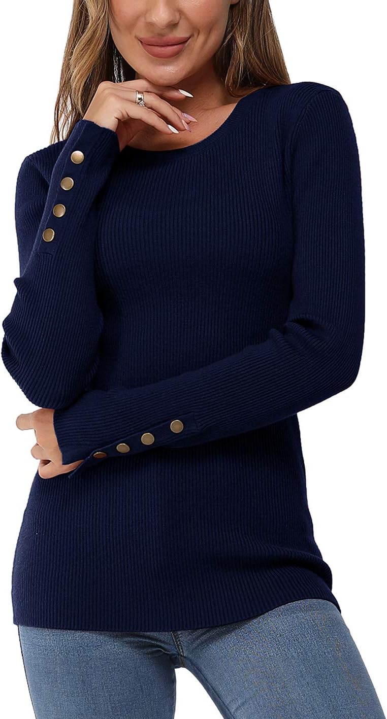 Newshows Women's Fall Fashion Sweater for Business Casual Style