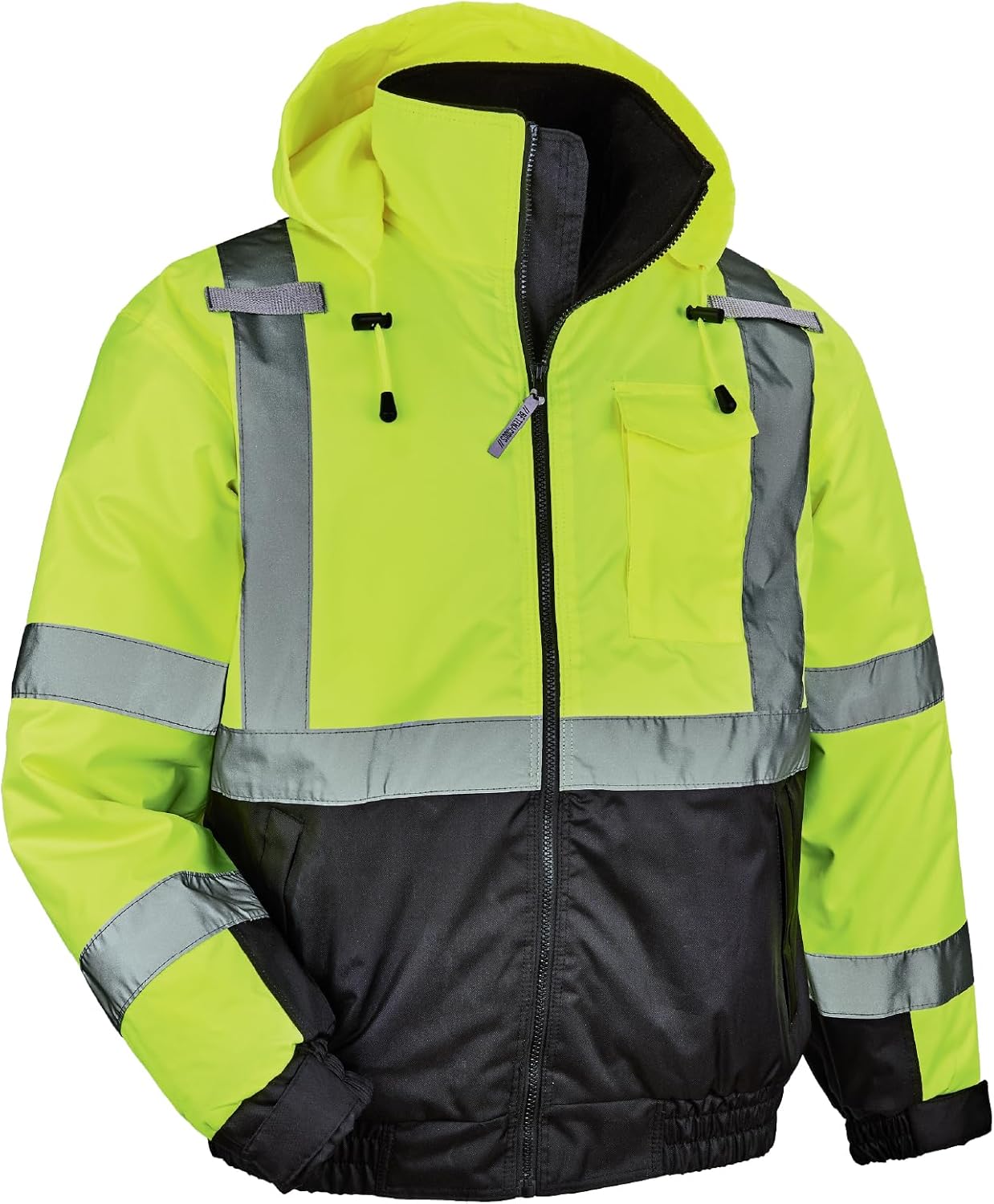 Ergodyne Hi Vis Bomber Safety Jacket for Ultimate Protection