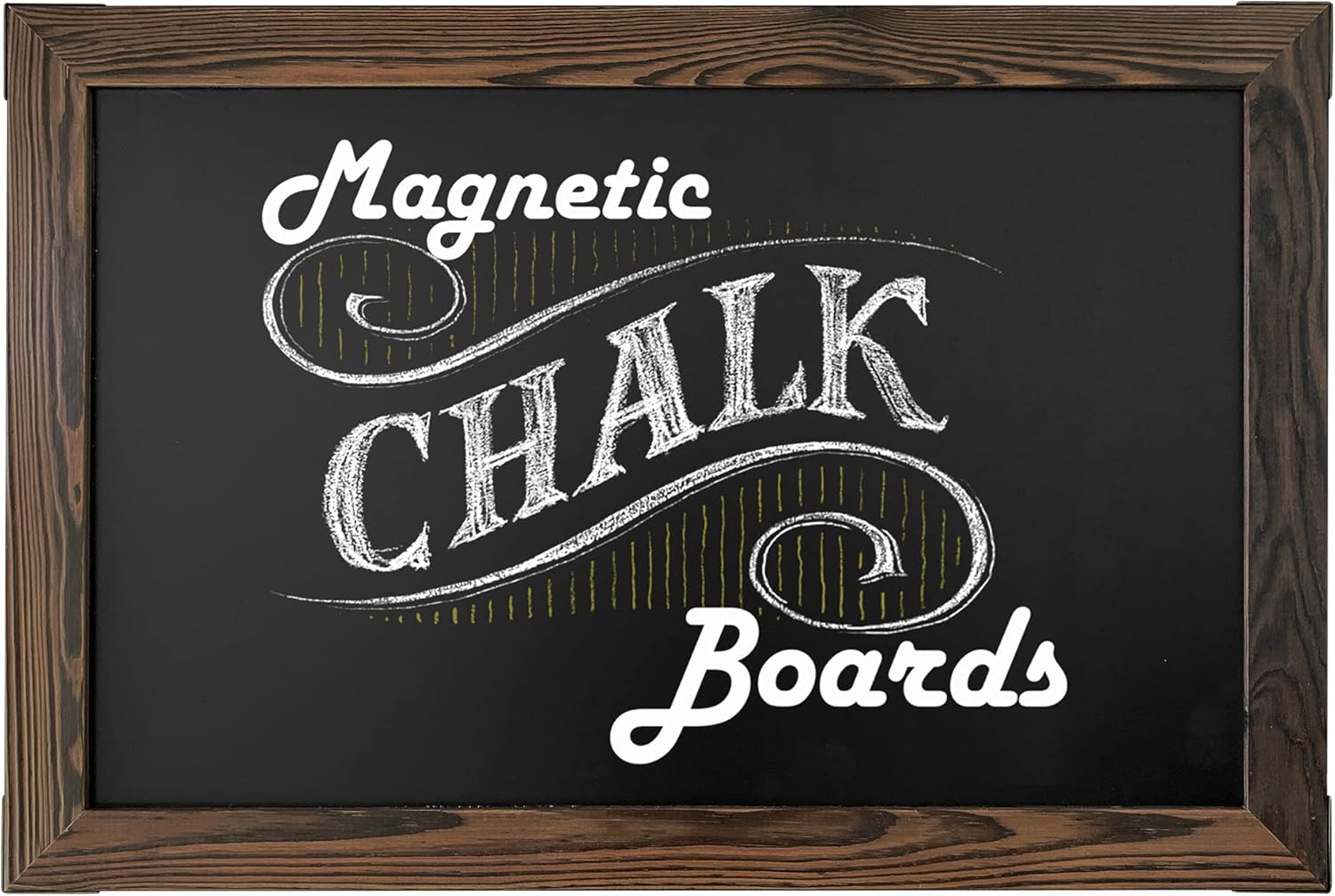 Loddie Doddie Magnetic Chalkboard Sign for Home and Classroom