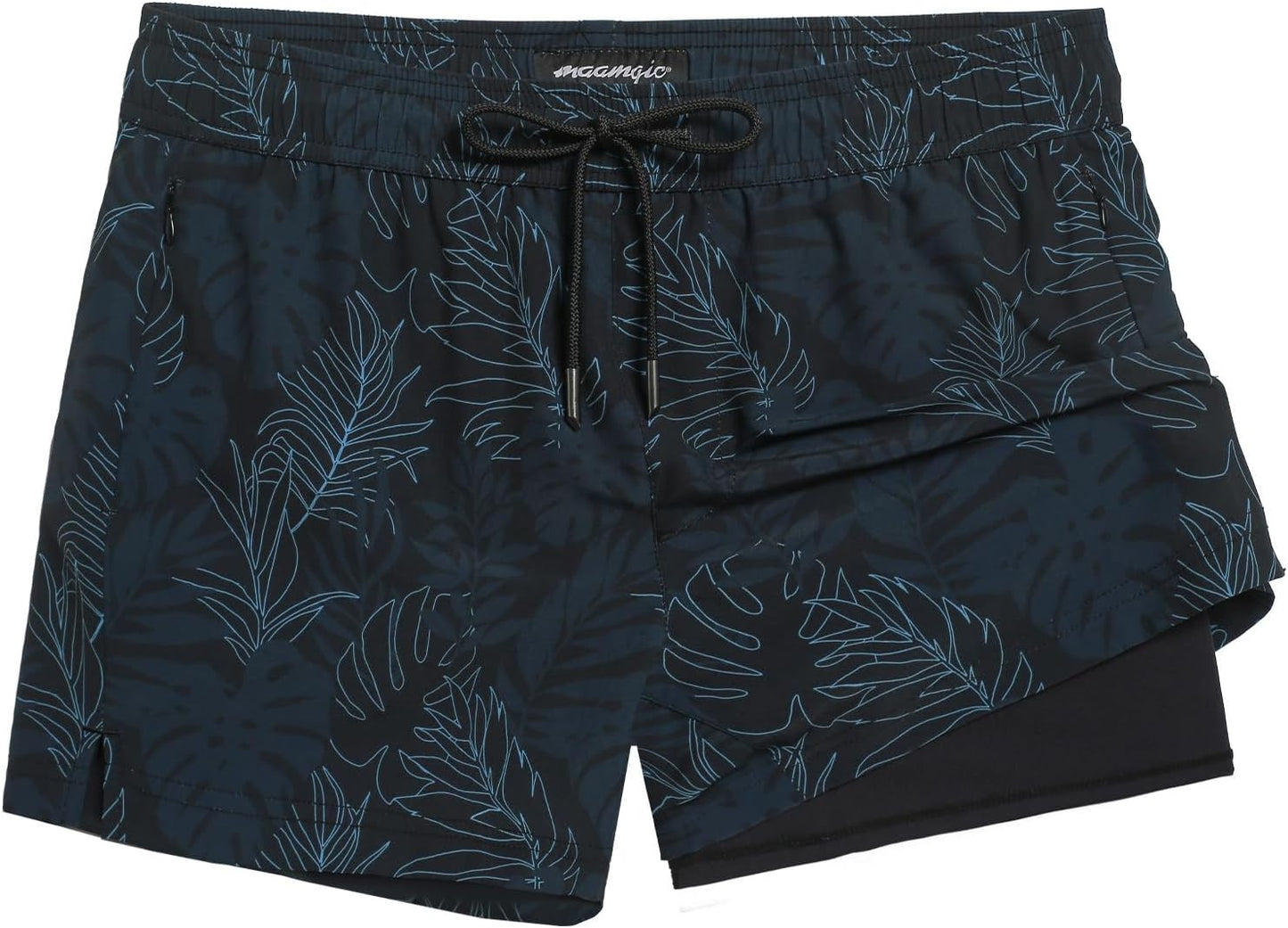Mens Swim Trunks with Compression Liner for Ultimate Comfort