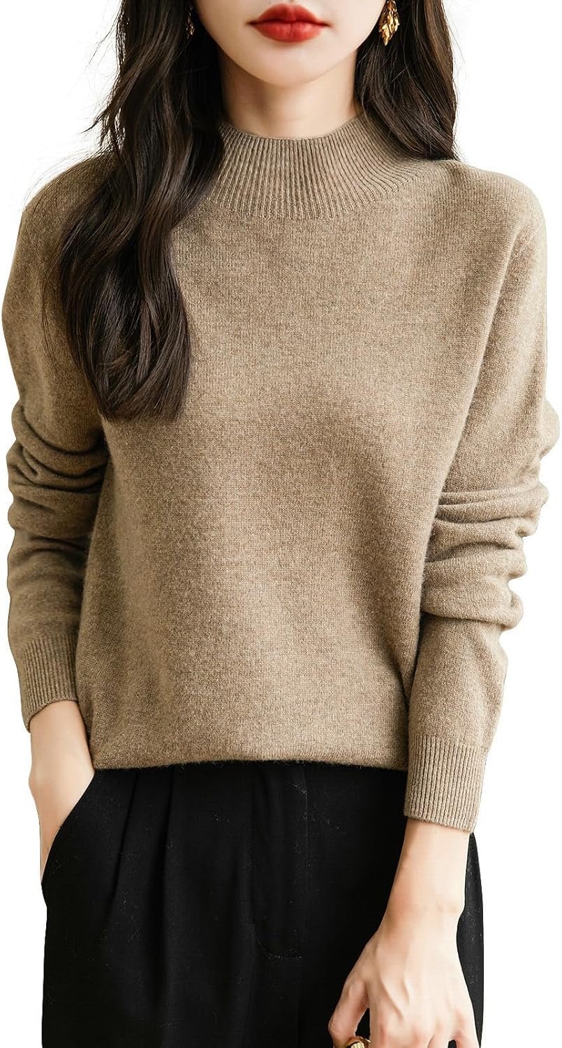 100% Merino Wool Seamless Sweater for Ultimate Comfort