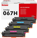 067 067H Toner Cartridge Set (4 Pack) - High Yield for Canon