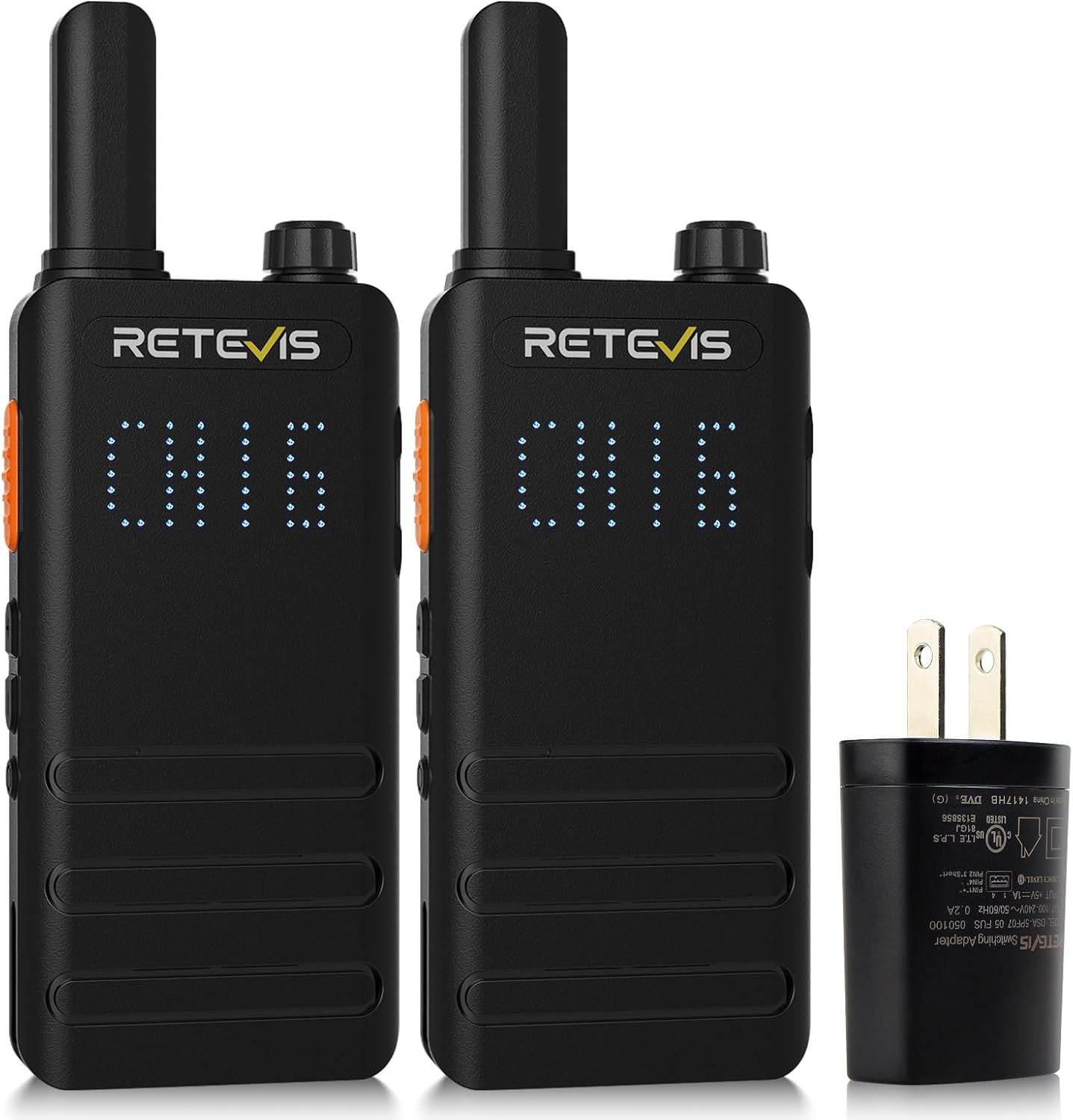 Retevis B3H Walkie Talkies Long Range with Rechargeable Battery