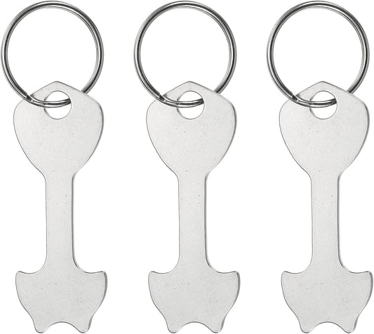Unlock Carts Easily: PATIKIL 3-in-1 Key Ring Set