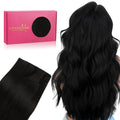 Genius Weft Hair Extensions Real Human Hair for Natural Look