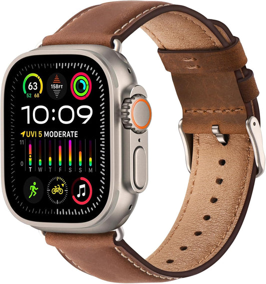 Genuine Leather Apple Watch Band for Ultimate Style