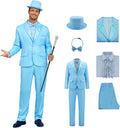 Harry and Lloyd Costume Adults Dumb Blue Dumber Orange Tuxedo - 90s