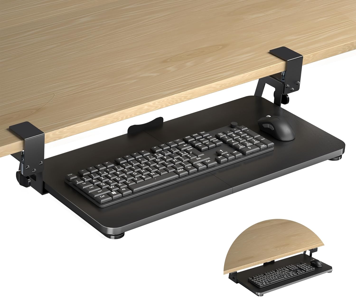 Effortlessly Maximize Desk Space with XINLEI Keyboard Tray