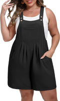 Plus Size Romper Jumpsuit Shortalls - Comfortable Summer Staple