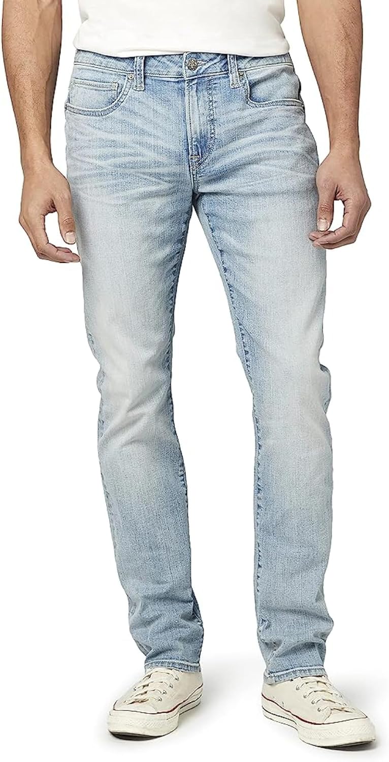 Buffalo David Bitton Men's Slim Ash Jeans for Trendy Comfort