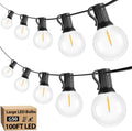 100ft Outdoor G50 LED Globe String Lights Dimmable Waterproof - Patio