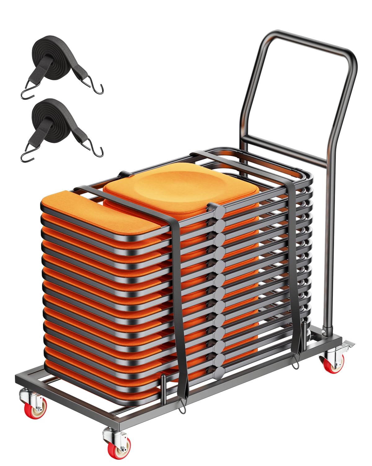VEVOR Folding Chair Rack for Easy Storage and Transport