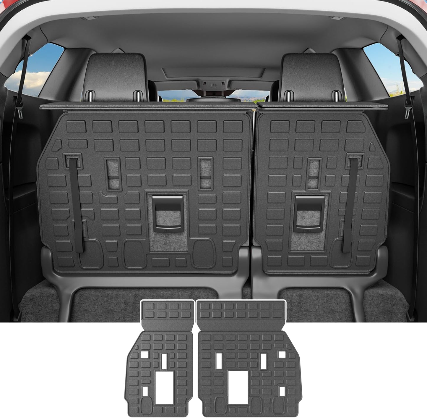 Backrest Mat for 2021-2025 Toyota Sienna - Durable Cargo Liner