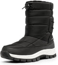 Women's Mid Calf Winter Snow Boots - Waterproof, Warm Fit