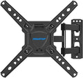 Full Motion TV Wall Mount for 26-50 in TVs - Swivel Tilting Bracket