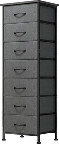 Fixwal Tall Dresser with 7 Fabric Drawers for Storage Needs