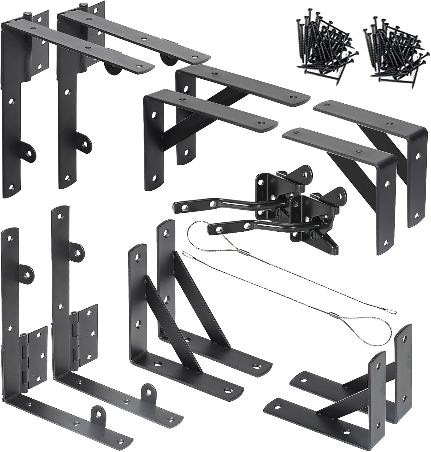 Anti Sag Gate Kit Heavy Duty No Sag for Wood Fence Gates