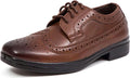 Boys' Ace Wingtip Brogue Oxford Dress Shoes - Lightweight Formal