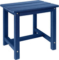 Adirondack Square Side Table for Outdoor Spaces by the Pool and Porch