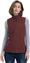 33,000ft Women's Fleece Vest - Lightweight Warm Polar Soft Vest