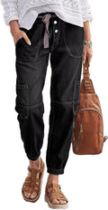 Flamingals Straight Leg Button Fly Jeans for Women - Comfortable wear