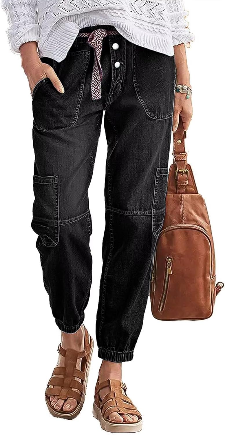 Flamingals Straight Leg Button Fly Jeans for Women - Chic Denim