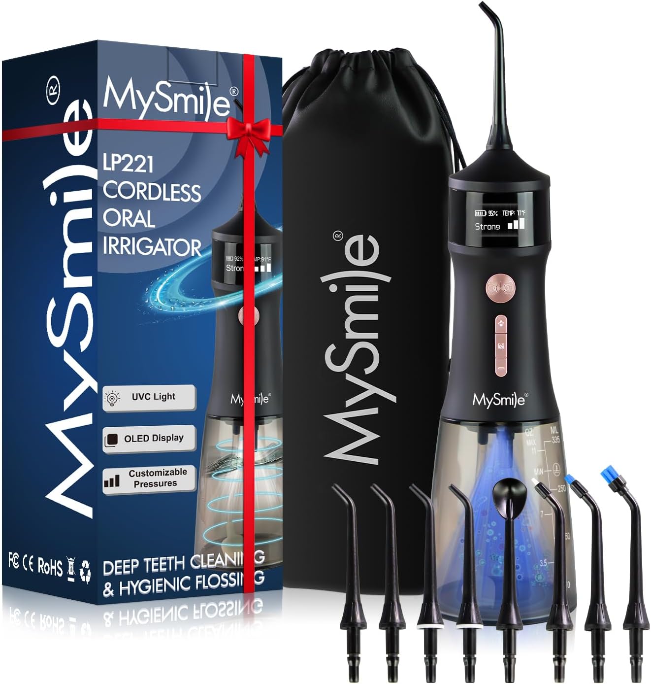 MySmile LP221 UVC Sterilizable Cordless Water Flosser Review