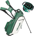 Lightweight 14-Way Golf Stand Bag - Waterproof PU, 8 Pockets