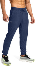 Men's Sweatpants with Zipper Pockets - Athletic Joggers for Running