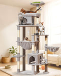 Taoqimiao 83in Heavy Duty Cat Tree for Large Cats 20lb and Up