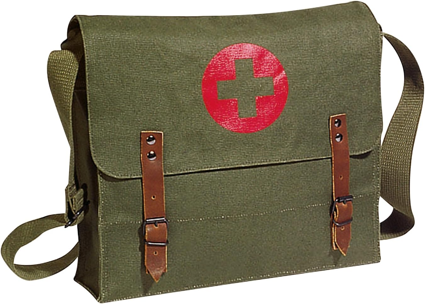 Rothco Canvas Medics Bag, Olive Drab - First Aid Essential