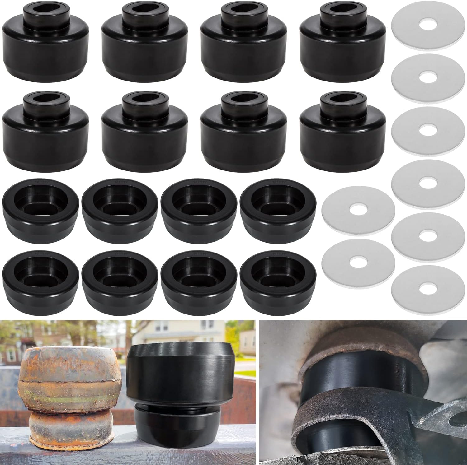 7-141 Body and Cab Mount Bushing Kit for Chevy Silverado 1999-2014