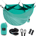 Double Hammock with Bug Net - Camping Essential