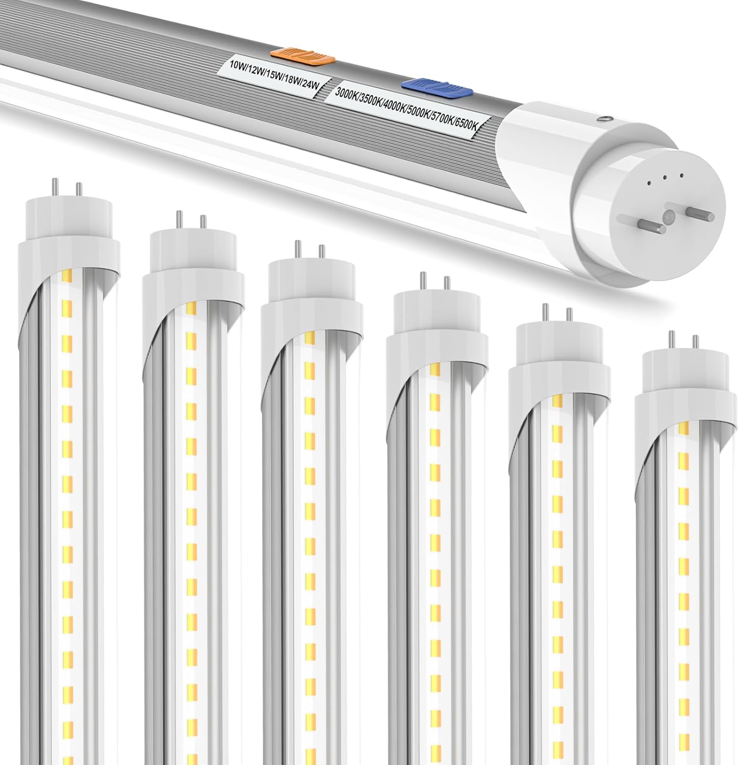 RFPP T8 T12 LED Bulbs 4 Foot - Bright & Adjustable