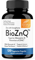 Zinc Supplement with Ionophores - Quercetin & Green Tea