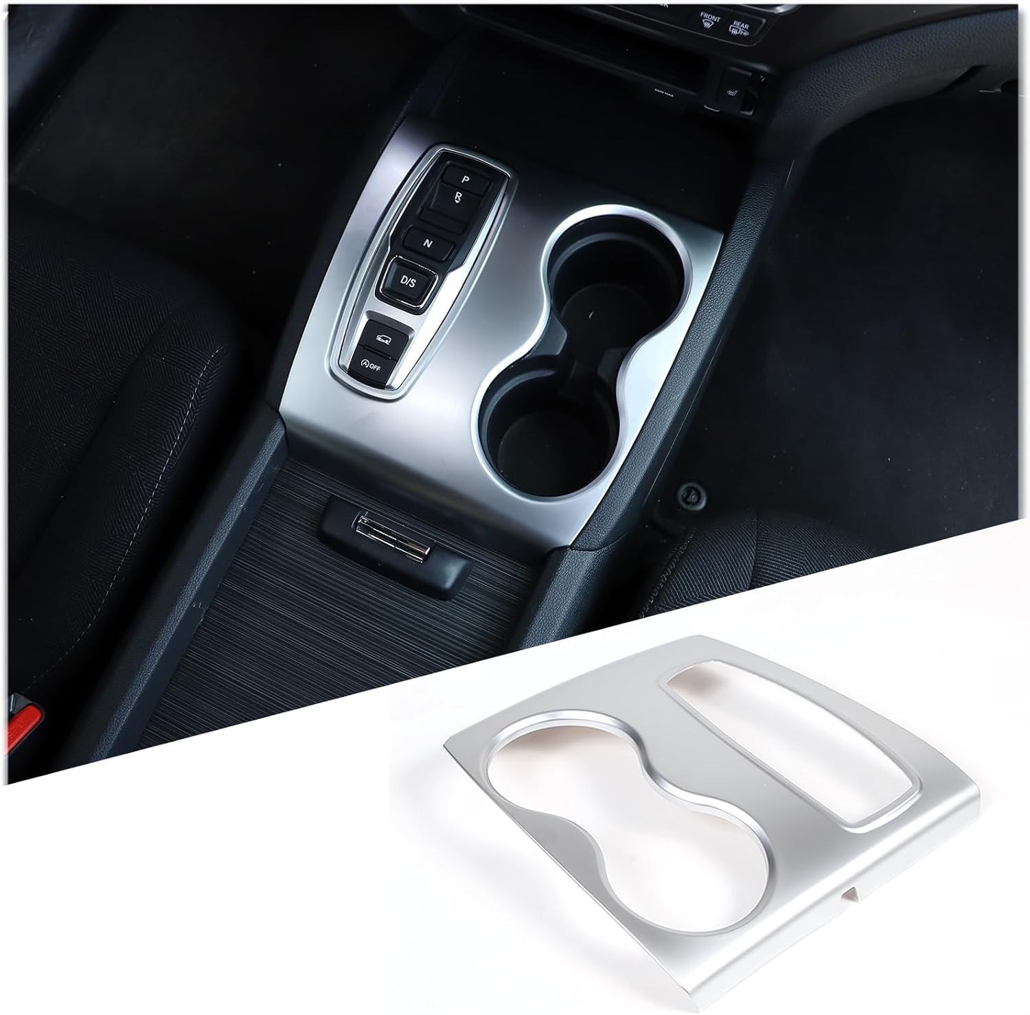 Gear Shift Panel Cover Trim for Honda Pilot and Ridgeline